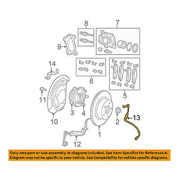 07-16 Chrysler Dodge Jeep New Rear Disc Brake Pads Mopar Factory Oem 07-16 Chrysler Dodge Jeep New Rear Disc Brake Pads Mopar Factory Oem